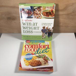 Diet Health Lot Win At Weight Loss Comfort Food Diet Cookbook Fitness New Year